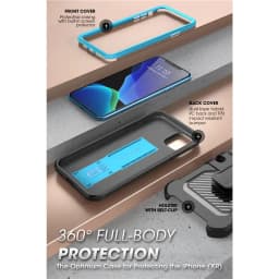 SUPCASE For iPhone 11 Case 6.1" (2019 Release) UB Pro Full-Body Rugged Holster Cover with Built-in Screen Protector & Kickstand