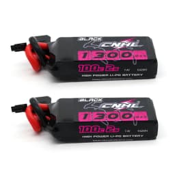 2pcs CNHL 2S Lipo Battery 7.4V 1100mAh 1300mAh 1500mAh 100C With XT60 Dean T Plug For RC FPV Airplane Drone Heli Quadcopter