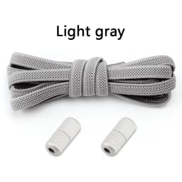 1Pair Elastic laces Sneakers Flats No tie Shoelace Sports Stretchy lazy Shoelaces without ties Kids Adult Shoes Accessories