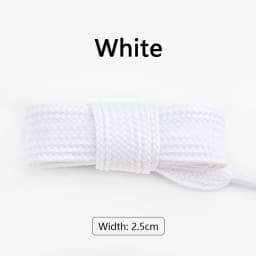 1Pair 2.5cm Wider Laces for Shoes New Sneakers Flat Shoelaces Fashion Rope Shoelace 100/120/140/160CM Shoes Accessories