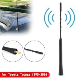 Areyourshop 11"Inch Black Antenna Mast AM/FM for Tacoma 1995-2016 Car Auto Parts