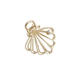 Fashion Women Girls Geometric Metal Hair Claw Clamps Hair Crab Moon Shape Hair Clip Claws Solid Color Hair Accessories Hairpin