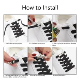 New Cross Lock Shoelaces Without ties 8MM Width Elastic Laces Sneakers Kids Adult No Tie Shoelace Rubber Bands Shoes Accessories