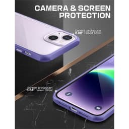 SUPCASE For iPhone 14 Plus Case 6.7 inch (2022 Release) UB Style Premium Hybrid Protective Bumper Case Clear Back Cover Case
