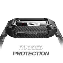 SUPCASE UB Pro Rugged Case Strap Bands for Fitbit Versa/Fitbit Versa Lite Protective Replacement Wristband Case Watch Bands
