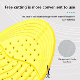 Memory Foam Sport Insoles Sweat Absorption Pads Running Sport Shoe Inserts Breathable Insoles Foot Care Men Women Size 35-45 HD1