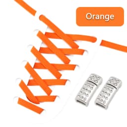 Elastic Laces Sneakers Luxury Diamond Magnetic Lock Shoelaces Without ties Kids Adult No Tie Shoe laces 8MM Width Flats Shoelace