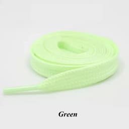 Luminous Shoelaces Flat Laces Sneakers Shoe laces Glow In The Dark Night Color Fluorescent Shoelace 80/100/120/140cm Shoestrings