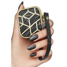 I-Blason Cosmo Case Designed For Airpods, 360 Degree Protective Stylish Marble Case Cover Compatible with AirPods 1st/2nd