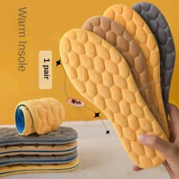 Winter Warm Cotton Insole for Shoes Plush Snow Boots Shoe Sole Thermal Insert Sports Running Insoles Men Woman Heating Pads