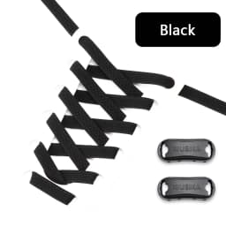 1Pair Elastic Laces Sneakers Tennis No Tie Shoelaces Adults Kids 8MM Wide Flats Rubber Shoelace Without Ties Shoes Accesories