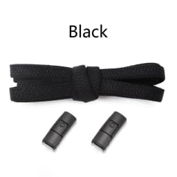 No Tie Shoe laces Colorful Press Lock Flats Shoelace Without ties 8mm Thick Tennis Elastic Laces for Sports Shoes Accessories
