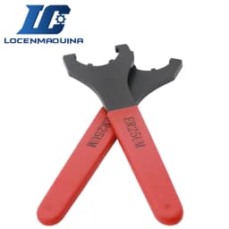 Electroplating Material Rubber Covered ER UM Nut Spanner ER16UM ER20UM ER25UM ER32UM ER40UM ER50UM Wrench for CNC Machine Tool