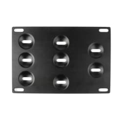 Areyourshop Bumper Tow Hook License Plate Mount Bracket for BMW F30 F32 F10 3/4/5 SERIES License Plate Holder Car Accessories
