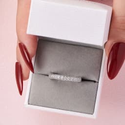 Newshe Solid 925 Sterling Silver Etenity Wedding Rings for Women AAAAA Cubic Zircons Unquine Design Classic Jewelry JR4887_BAND