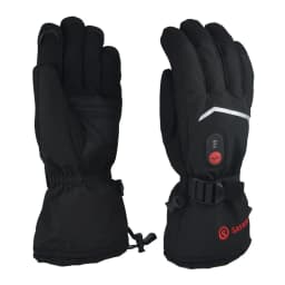 Savior Heat Battery Heated Motorcycle Gloves Goat Skin Leather 3 Shift Temperature Control Waterproof Electric Heated Gloves