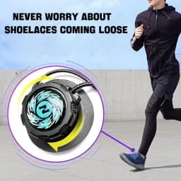 Automatic Shoelaces Without ties Swivel Buckle Elastic Laces Sneakers Adult Kids No Tie Shoe laces Thick Round Shoelace 1Pair