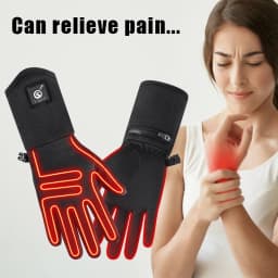 Savior Heat Electric Heated Glove Liners for Men Women Rechargeable Battery Heating Riding Ski Snowboarding Cycling Thin Gloves
