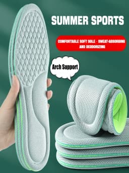 Arch Support Insoles for Feet Memory Foam Non Slip Shoe Pads Plantar Fasciitis Relief Orthopedic Shoes Insole Comfort Inserts