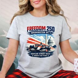 2026 Freedom 250 Washington Indycar Race Shirt America 250th Anniversary Apparel Men's Shirts Woman YK2 T-Shirts Casual T-Shirt