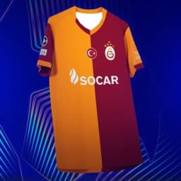 2026Turkish Super League Galatasaray FC 2025-26 Season Jersey Unisex Short-Sleeve T-Shirt Breathable and Quick-Drying Sports Top