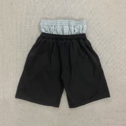 Summer Fashion Trend AK Printed Shorts Fake Two-Piece Double Waistband Casual Versatile Loose Five-Quarter Pants