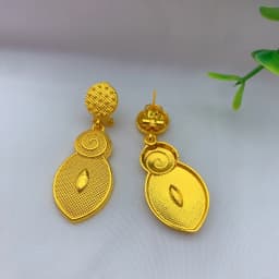 New Indian 24K Gold Color Big Necklace Set Nigerian Party Bridal Wedding Ethiopian Luxury Dubai Jewelry Wholesale Gifts