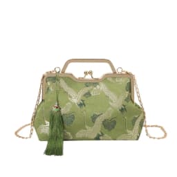 Elegant Vintage Lady Handbag Luxury Chinese Style Crossbody Bag Embroidery Tassels Design Shoulder Bag for Women