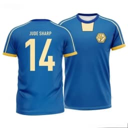 Vintage Jersey Inazuma Eleven Kaio Cosplay Anime T-shirt 3D Print Kid Football Team Uniform Summer Men Women Sport Soccer Top