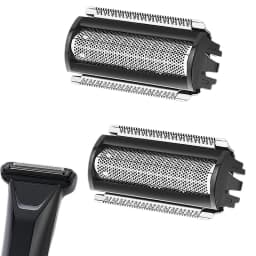 2Pack Shaver Replacement Blade For MANSCAPED The Lawn Mower 5.0 Ultra Skinsafe Replacement Foil Shaver Head Refill A62X