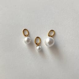 ZHENL Fashionable Round Pearl Pendant Women's Three-Piece Set Elegant Simple Design Luxury Feel DIY Jewelry Accessories