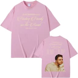 Alex Warren Finding Family on The Road 2026 World Tour Graphic Tee Shirt Men Women Harajuku Retro Short Sleeve Oversized T-shirt