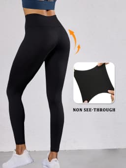 3 Pack Super Soft Leggings for Women, High Waisted Tummy Control No See Through Workout Yoga Running Pants Leggings