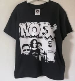 Summer Cotton Tee NOFX Rock Band Graphic T-shirt Oversized Y2k Unisex Men Women High Quality Short Sleeve Tops Fashion Clothing