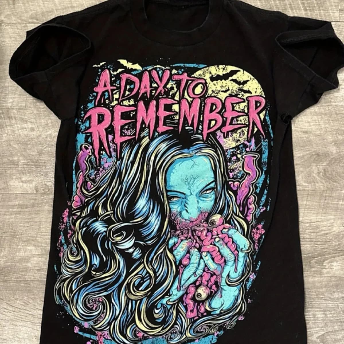 Rare&Vintage A Day To Remember Band Zombies Myspace Era Emo Casual T-Shirt Men's and Women's Luxury Band Brand