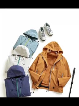 Men's Outdoor Jacket Waterproof Windbreaker Sports Climbing Trekking Multiple Pockets Skiing Softshell Zipper Hooded Jackets