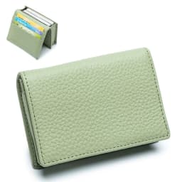 New Multifunctional Card Sleeve Casual Cowhide Business Card Bag Business Coin Purse Men's