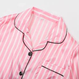 Kids Silk Like Striped Pajama Set 7 Piece Homewear All Season Wear Comfortable Sleepwear Outfit Girl Clothes