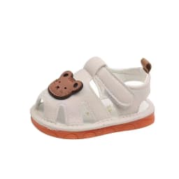 Summer Baby Sandals Boy Girls Sound Shoes Soft Bottom Anti Slip 0-2 Years Toddler Squeaky Shoes Baby Girl Sandals Boy Shoes