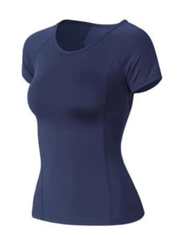 Mesh panel short-sleeve T-shirt women's Korean-style summer trendy small batch black top