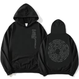 HarryStyles KISS ALL THE TIME. DISCO, OCCASIONALLY. Hoodies Album Design Graphic Print Sweatshirts Women Clothing Fleece Hoodie