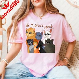 Warrior Cats Art Print Unisex Cotton T Shirt Fashion Casual Summer Top For Men Womenasual Crew Neck Short Sleeve Cotton