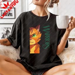 Warrior Cats Art Print Unisex Cotton T Shirt Fashion Casual Summer Top For Men Womenasual Crew Neck Short Sleeve Cotton