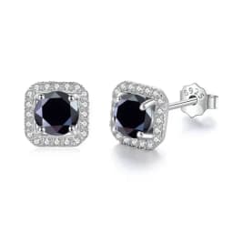 JoiasHome 925 Sterling Silver D Color VVS Moissanite Stud Earrings Women Luxury Fine Jewelry