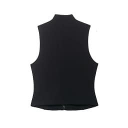 Women's Top 2026 Spring New Black Sleeveless Rope Knot Decorative Slim Fit Top Vest Unique Fashion Cool Trendy