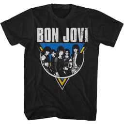 Metal Bon Jovi Rock Band Casual T-Shirt Men's and Women's Luxury Band Brand