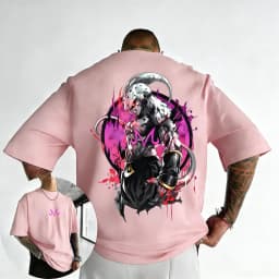 2026 New Dragon Ball Anime T-shirt 2026 Summer New Majin Buu Printed Men's and Women's Trendy Versatile Casual Short Sleeve Top