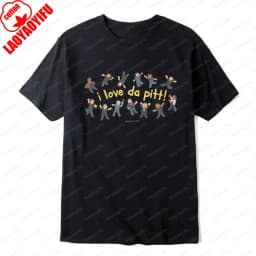 The Pitt Fan Tshirt I Love Da Pitt Cute Cast Design Medical Drama Tops TV Show Fan Tee Retro Simple Kawaii Clothes for Women