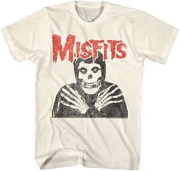 The Misfits Band Rock Hardcore Punk Style Casual T-Shirt Men's and Women's Luxury Brand Top 2026 New Band