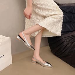 Summer New Fashion Outdoor Versatile Pointed Toe Low Heel Single Shoes Women's Footwear Stylish All-Season Low Pumps